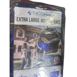 XL Moving Bags Heavy Duty Storage Totes 18, 24, & 30 Gallons 6 Pk NWT